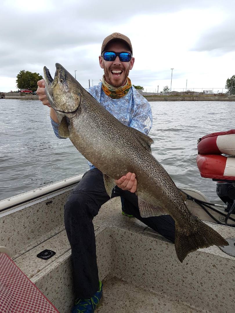 Lake Ontario Salmon  Matthew Randall's Fishing Blog Site - The